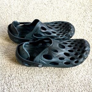 Merrell Hydro Moc Black/Dark Grey Brindle